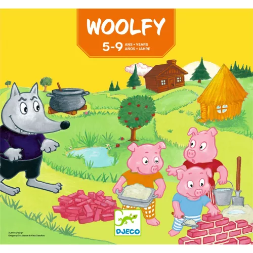 Társasjáték - A három kismalac - Woolfy