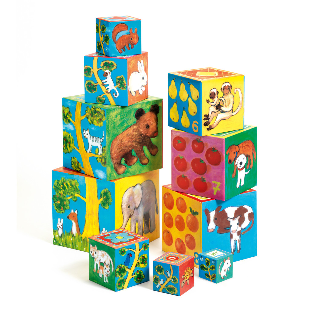 Toronyépítő kocka - Barátok - 10 my friends blocks – alternatív kép 1
