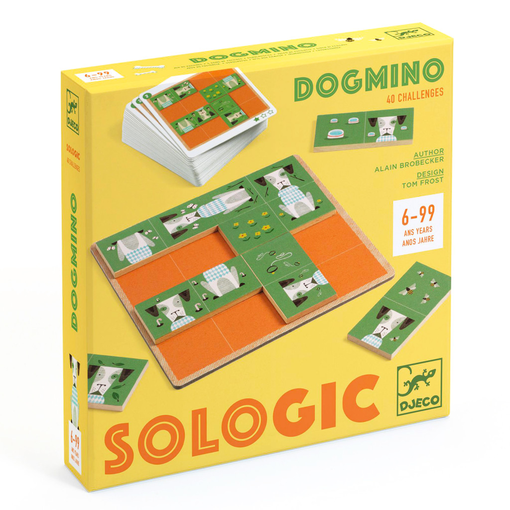Logikai játék - Kutyagoló - Dogmino – fő nézet