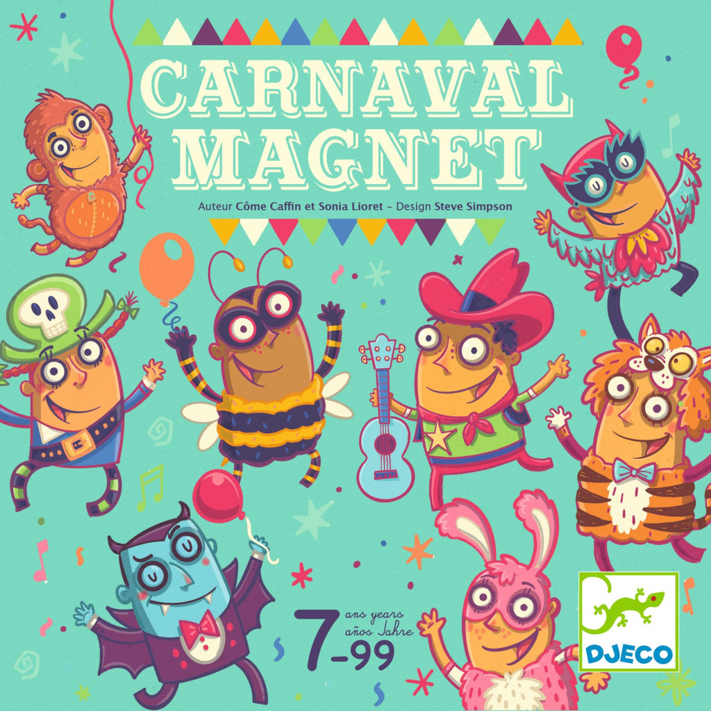 Társasjáték - Vakok karneválja - Carnaval Magnet – alternatív kép 2
