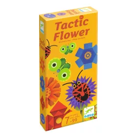 Djeco Memóriajáték - IX-OX - Tactic Flower, 3–5 év, Többszínű