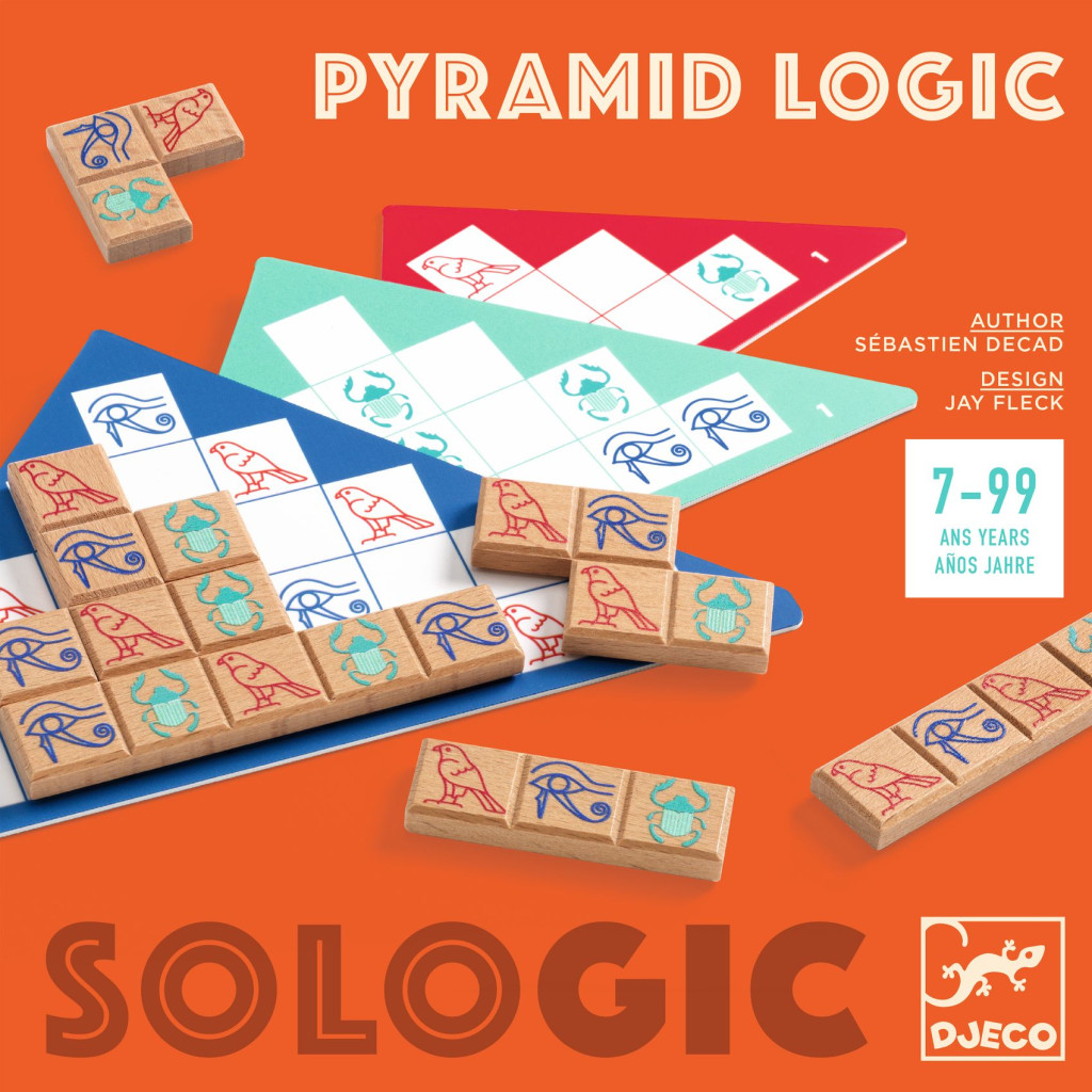 Logikai játék - Piramis - Pyramid Logic – alternatív kép 1