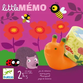 Djeco Memóriajáték - Egy kis memória - Little mémo, 3–5 év, Többszínű