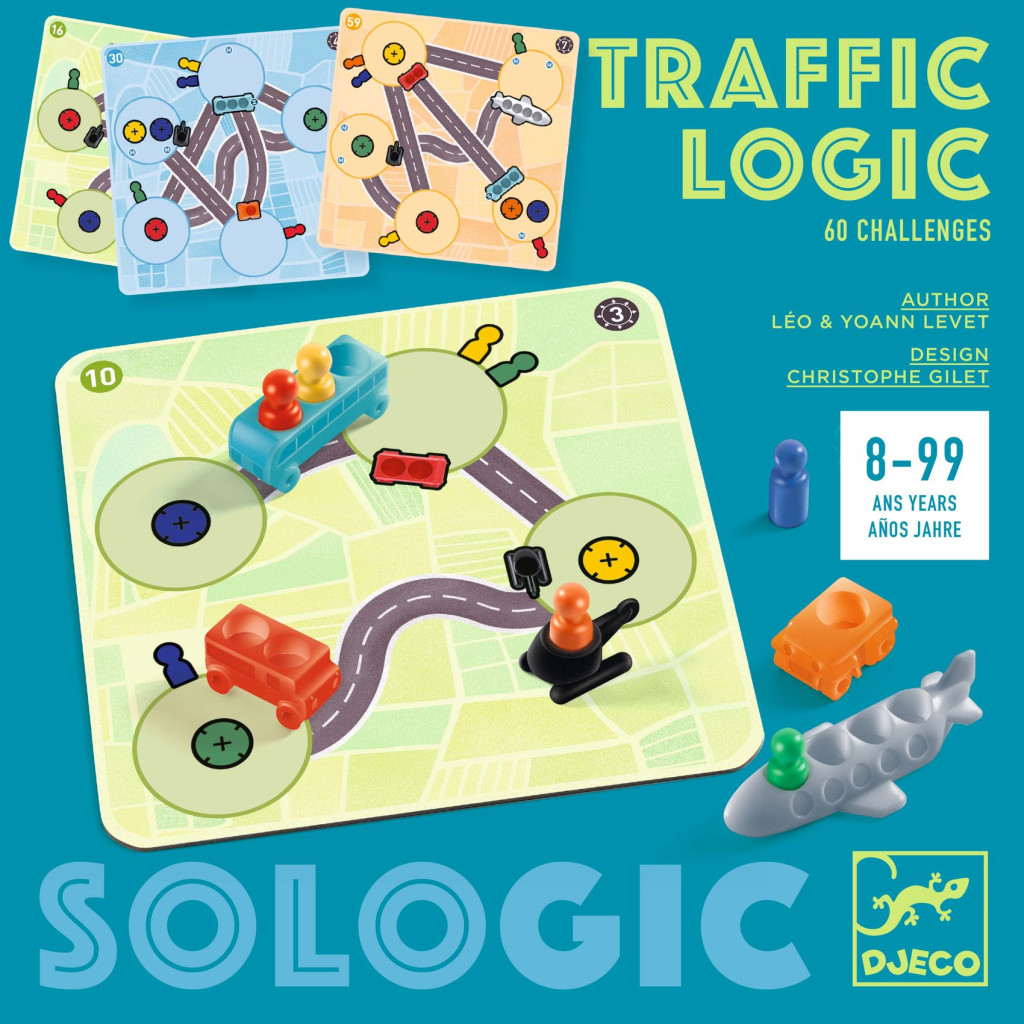 Logikai játék - Közlekedés Logika - Traffic Logic – alternatív kép 1