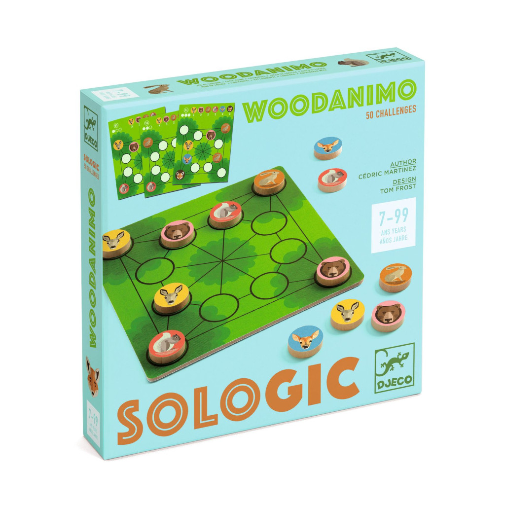 Logikai játék - Szétültetés - Woodanimo – fő nézet