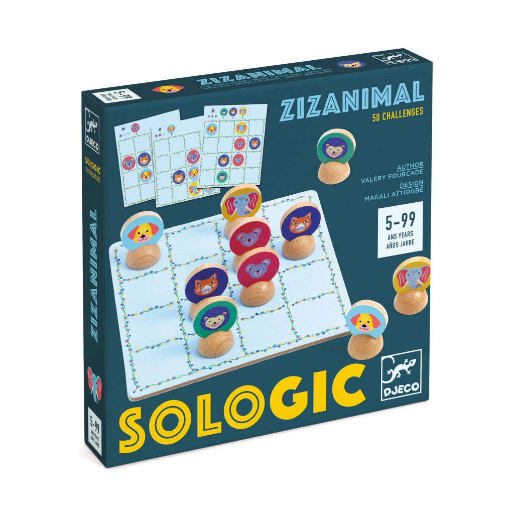 Logikai játék - Zizi állatok - Zizanimal – fő nézet