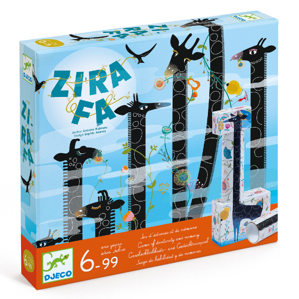 Társasjáték - Zsiráfia - Zirafa – fő nézet