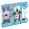 Djeco Kollázs műhely - Kicsiknek - Collages for little ones, 3–5 év, Többszínű