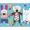 Djeco Kollázs műhely - Kicsiknek - Collages for little ones, 3–5 év, Többszínű