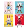 Djeco Kollázs műhely - Kicsiknek - Collages for little ones, 3–5 év, Többszínű