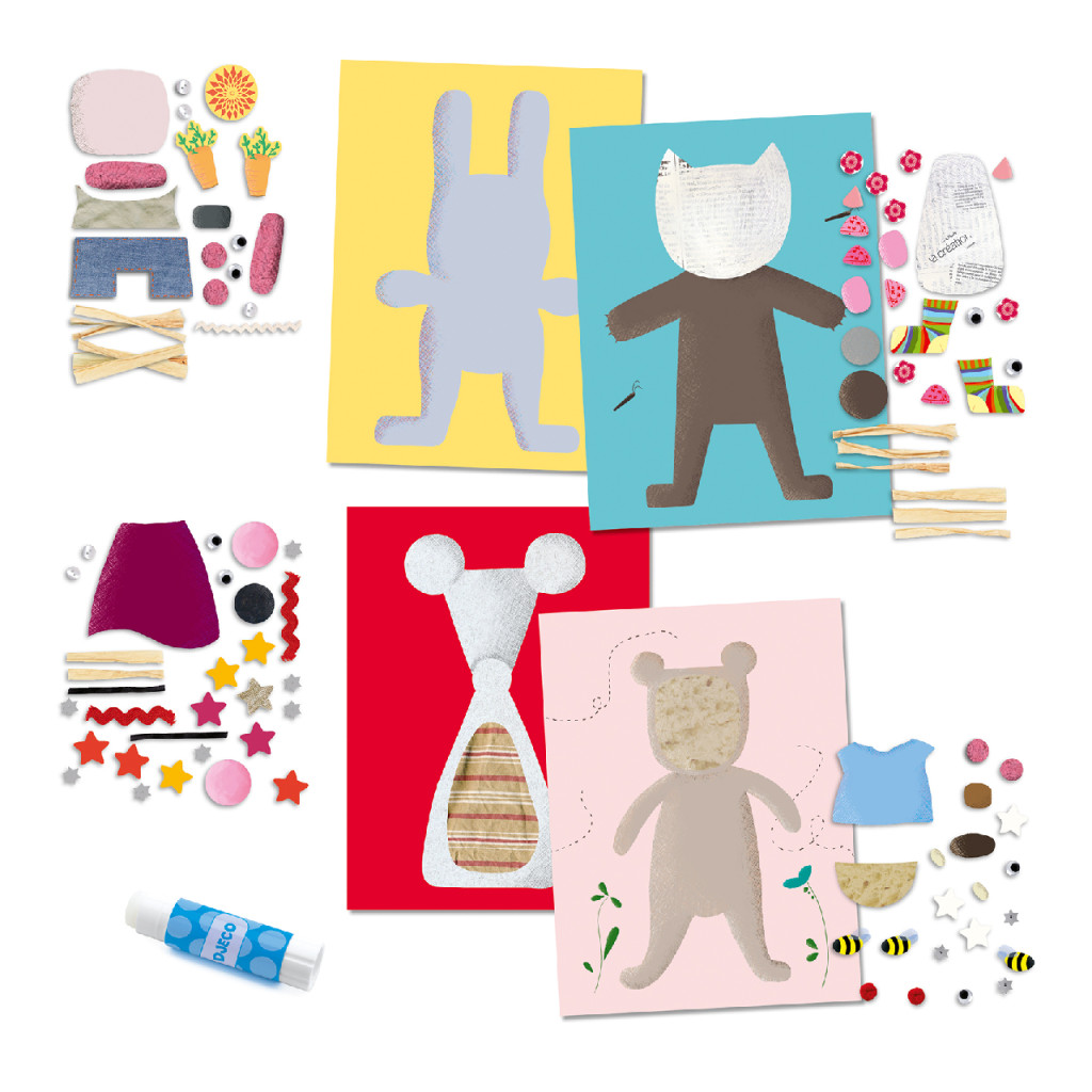Kollázs műhely - Kicsiknek - Collages for little ones – alternatív kép 3