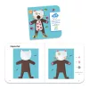 Djeco Kollázs műhely - Kicsiknek - Collages for little ones, 3–5 év, Többszínű