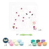 Djeco Homokkép készítés - Kerti fények - Garden lights, 3–5 év, Többszínű