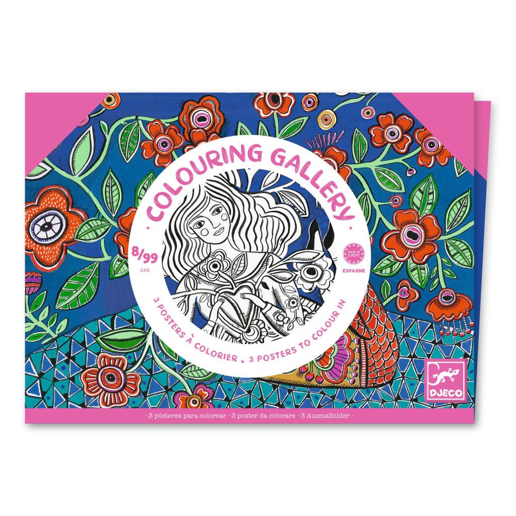 Művészeti műhely - Virágzás színezők mappa - Blooms – fő nézet