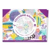 Djeco Művészeti műhely - Japán színezők mappa - Japan, 3–5 év, Többszínű