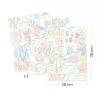 Djeco Művészeti műhely - Japán színezők mappa - Japan, 3–5 év, Többszínű
