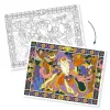 Djeco Művészeti műhely - Hősies színezők mappa - Heroic, 3–5 év, Többszínű