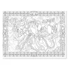 Djeco Művészeti műhely - Hősies színezők mappa - Heroic, 3–5 év, Többszínű
