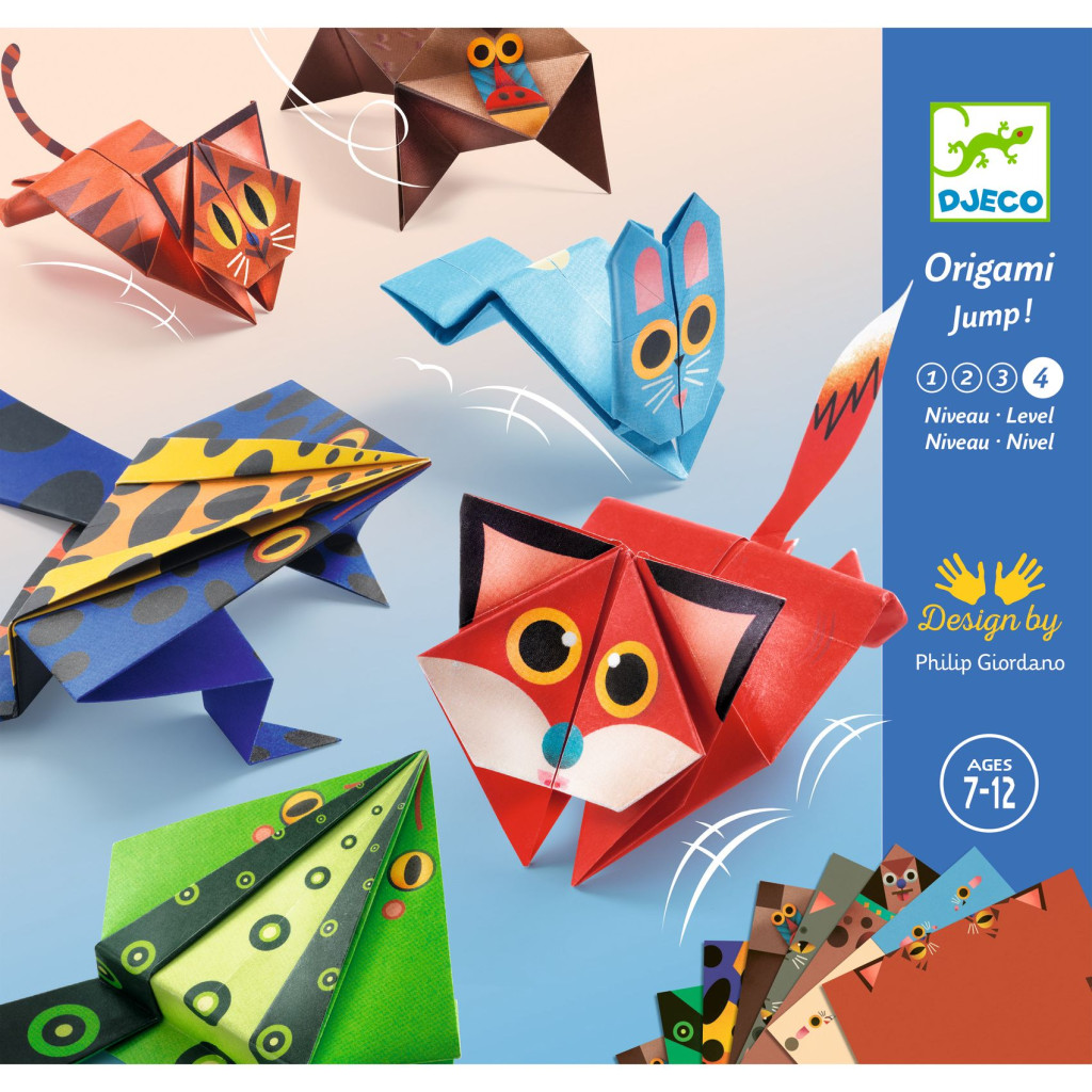 Origami - Ugró állatok - Jumping animals – fő nézet