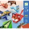 Djeco Origami - Ugró állatok - Jumping animals, 3–5 év, Többszínű