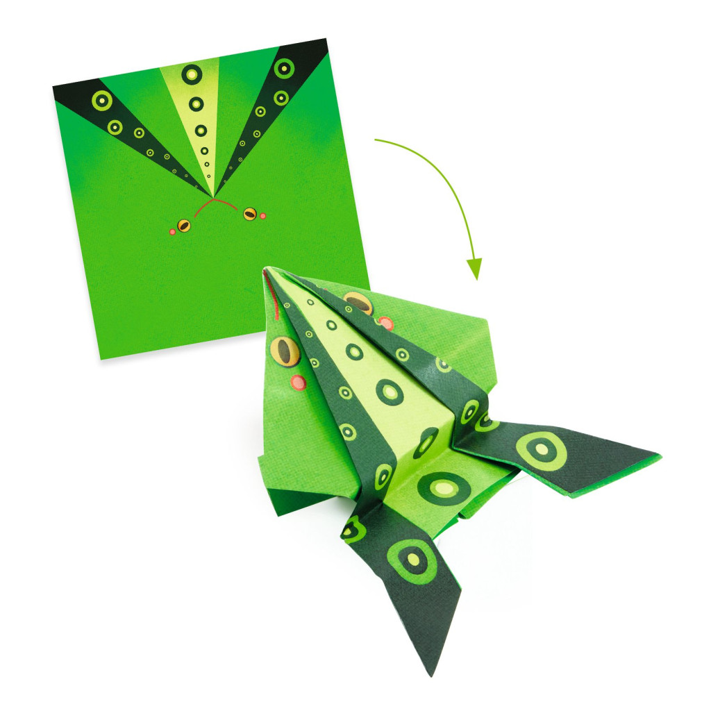 Origami - Ugró állatok - Jumping animals – alternatív kép 2
