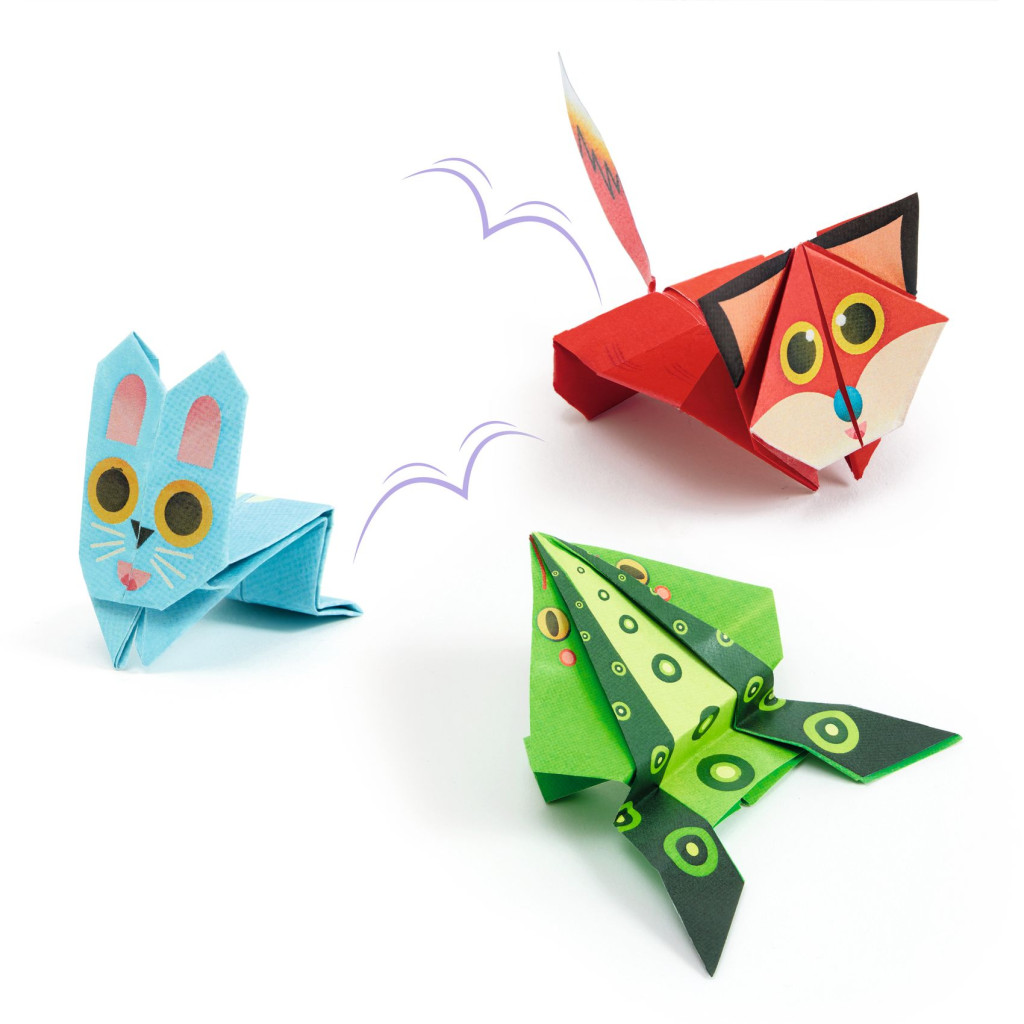 Origami - Ugró állatok - Jumping animals – alternatív kép 3