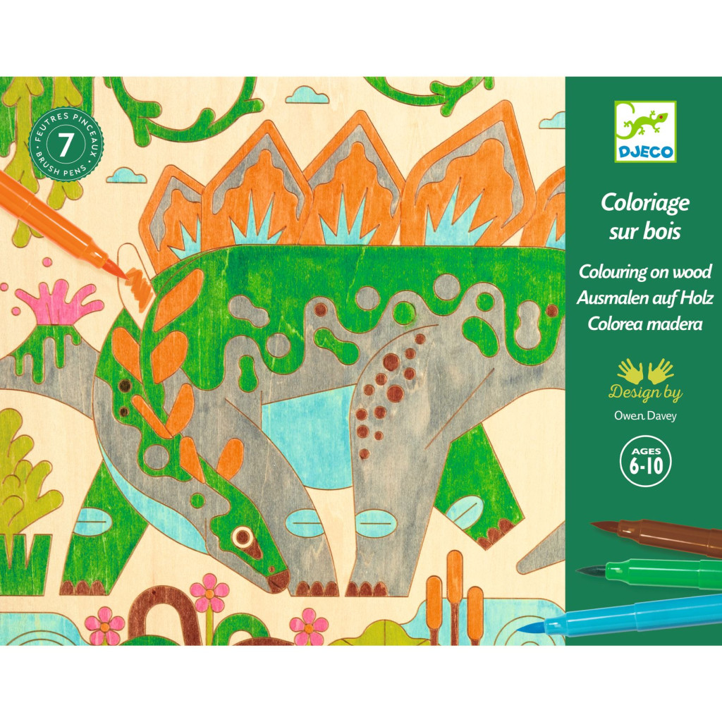 Művészeti műhely - Színező, Dinóvilág - Dino world – fő nézet