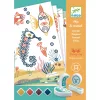 Djeco Kreatív nyomdakészlet - Állat firkák - Surprising animals, 3–5 év, Többszínű