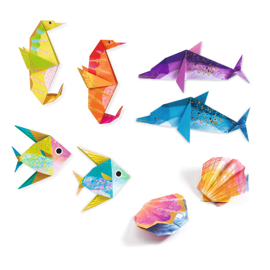 Origami - Tengeri élőlények - Sea creatures – alternatív kép 1