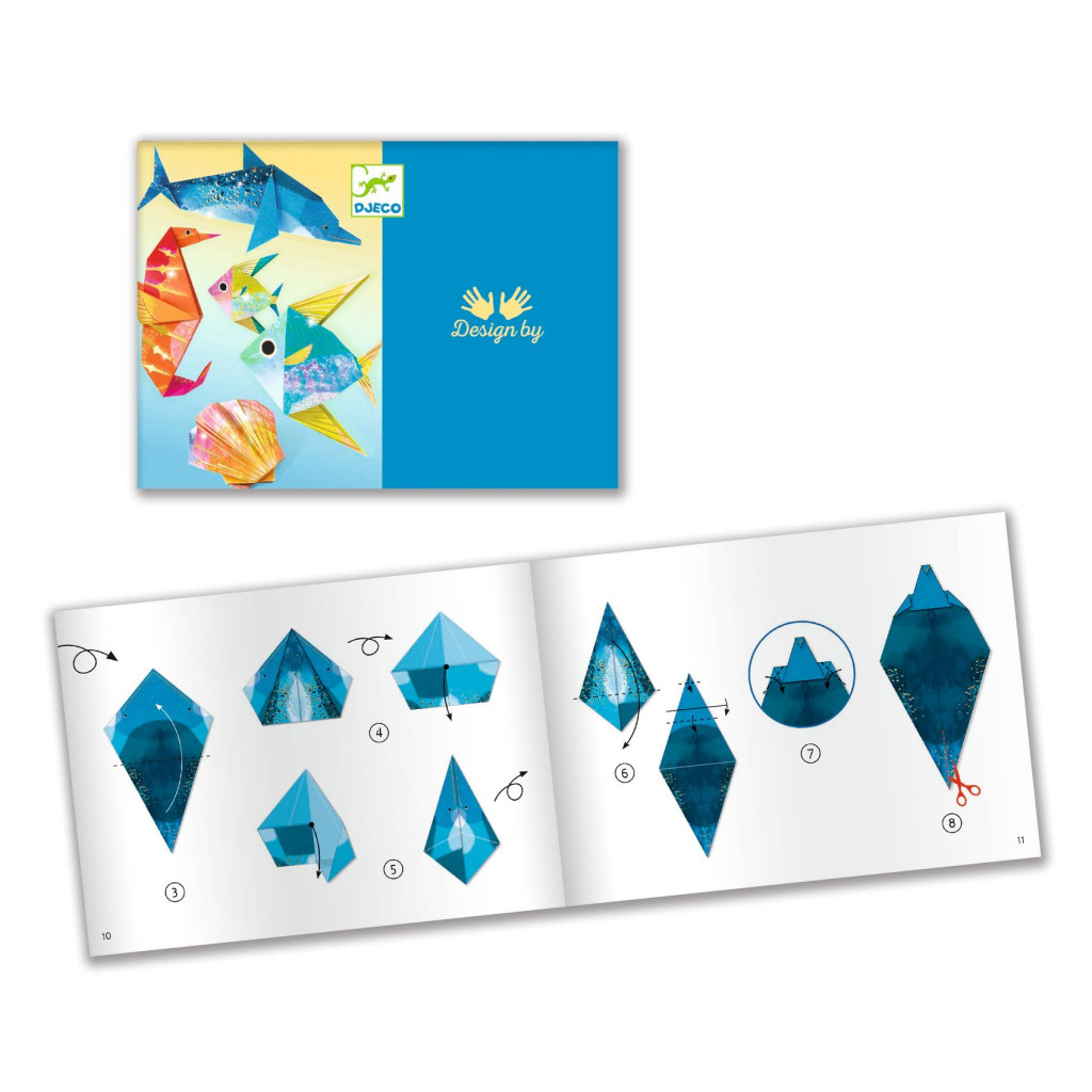 Origami - Tengeri élőlények - Sea creatures – alternatív kép 2