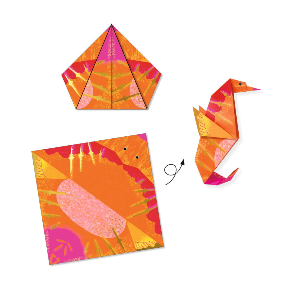Origami - Tengeri élőlények - Sea creatures – alternatív kép 3
