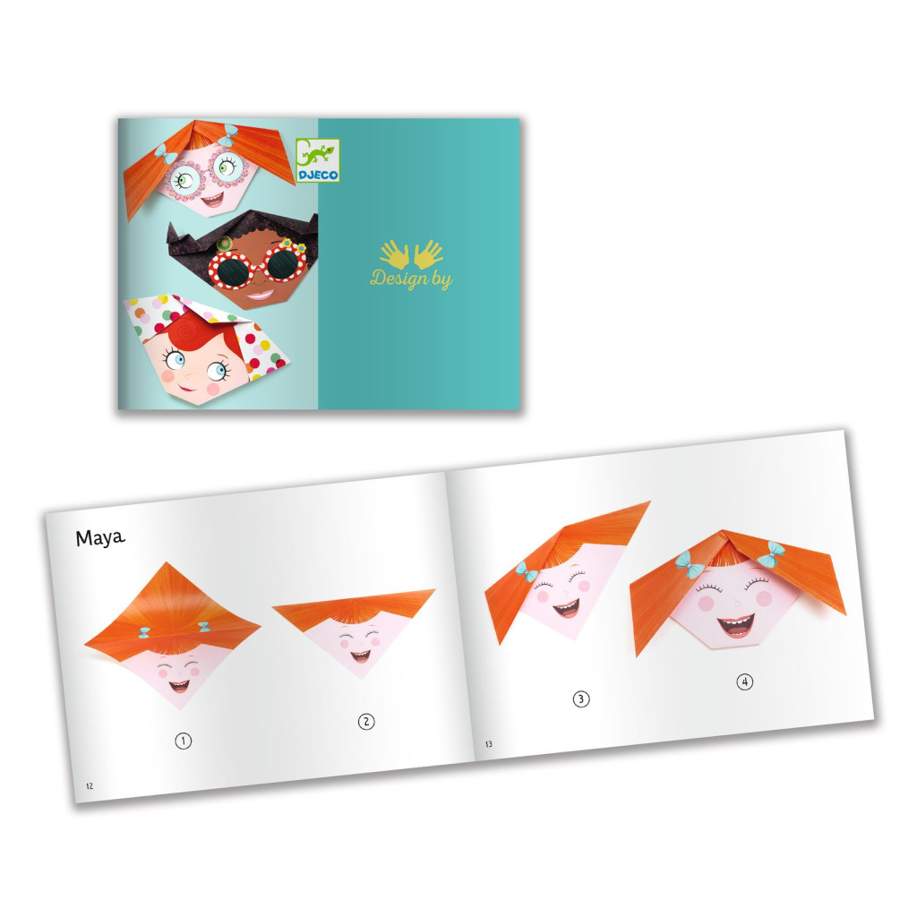 Origami - Kedves arcok - Pretty faces – alternatív kép 2