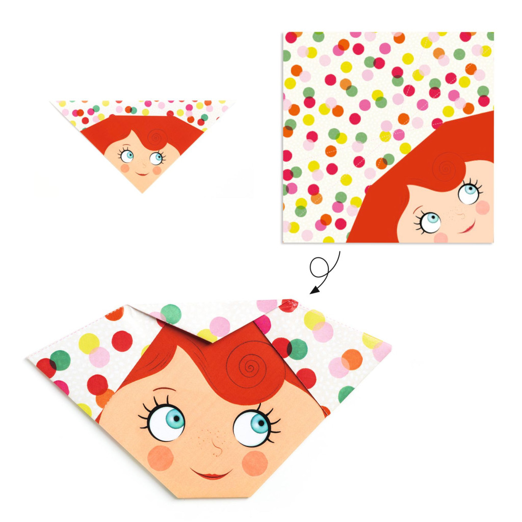 Origami - Kedves arcok - Pretty faces – alternatív kép 3