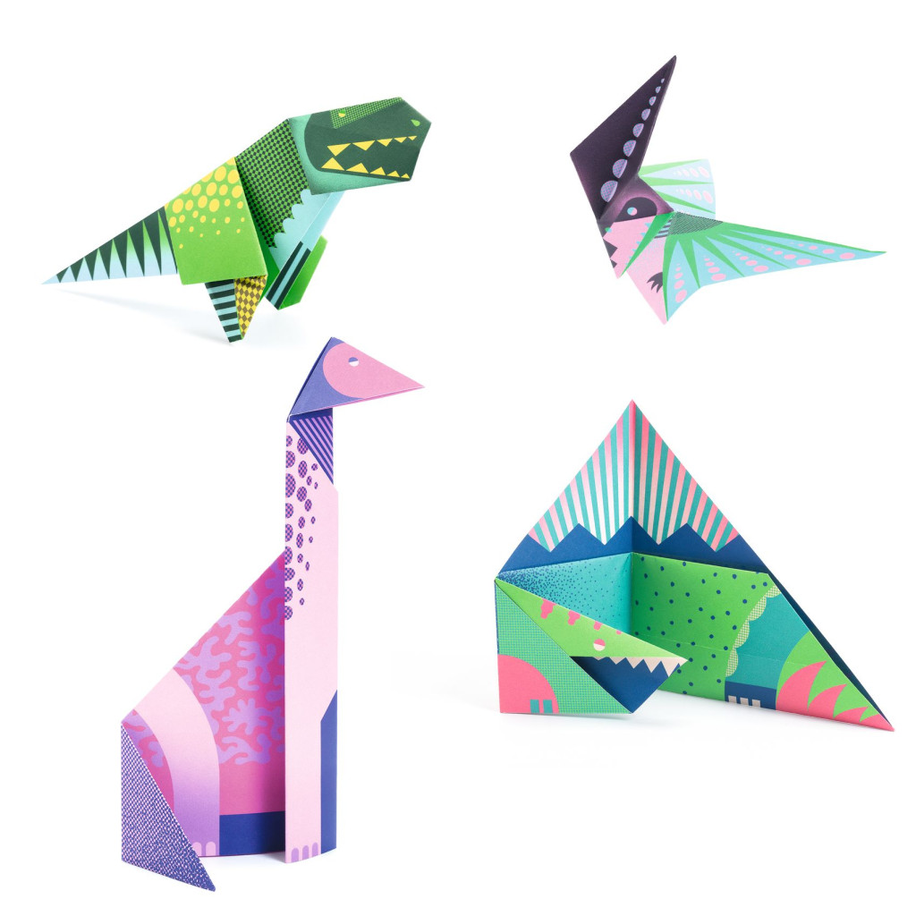 Origami - Dinoszauruszok - Dinosaurs – alternatív kép 1