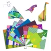 Djeco Origami - Dinoszauruszok - Dinosaurs, 3–5 év, Többszínű