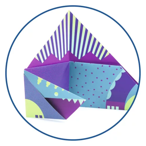 Djeco Origami - Dinoszauruszok - Dinosaurs, 3–5 év, Többszínű
