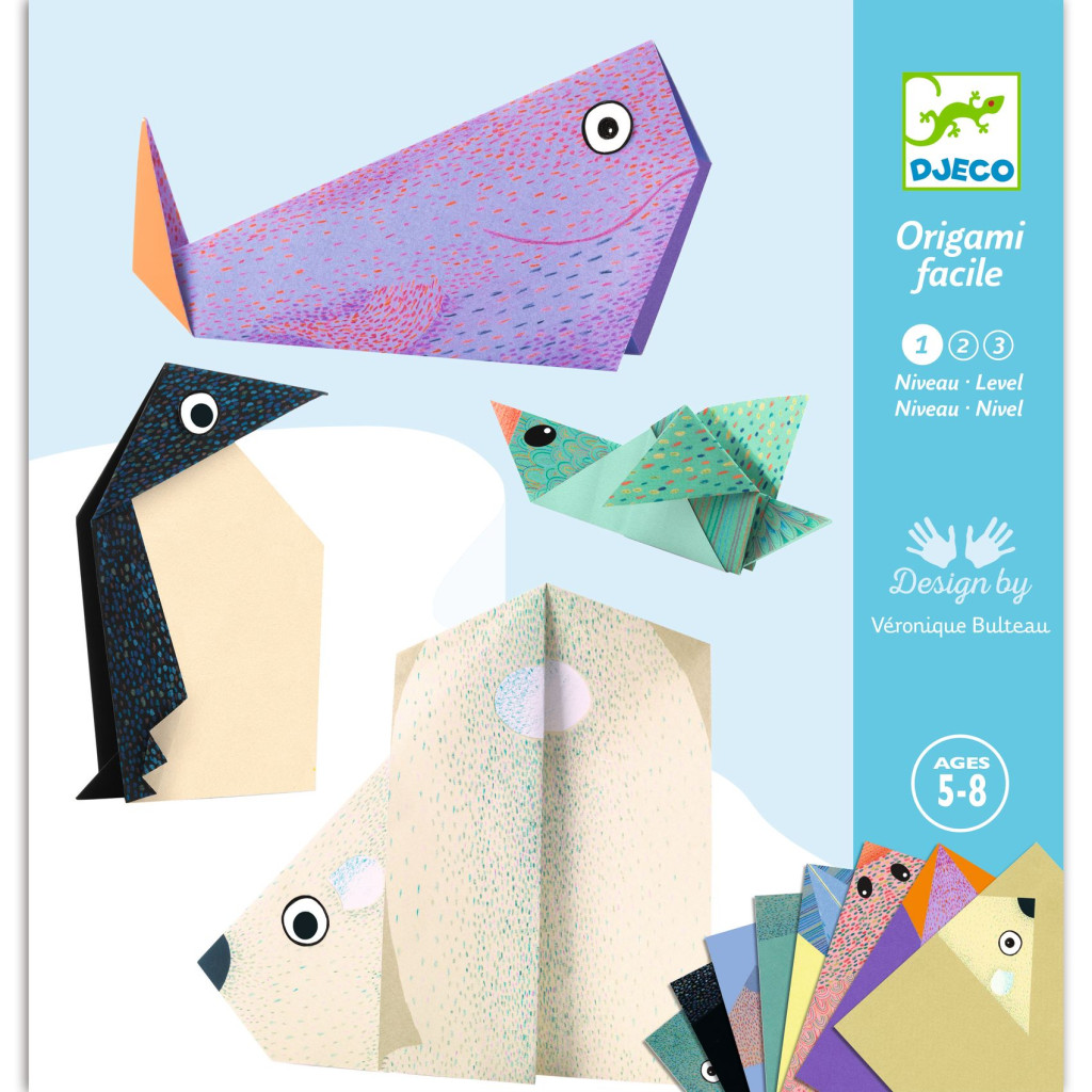 Origami - Sarkkör állatai - Polar animals – fő nézet