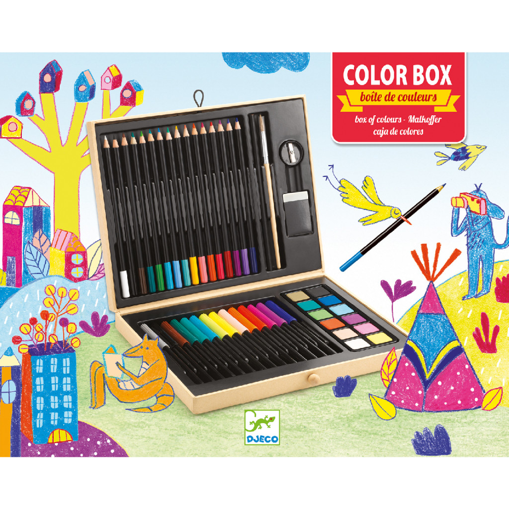 Kreatív készlet - Festő és rajz készlet - Color box – fő nézet