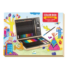 Djeco Kreatív készlet - Festő és rajz készlet - Color box, 3–5 év, Többszínű