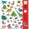 Djeco Matricák - Dinoszauruszok - Dinosaurs, 3–5 év, Többszínű