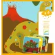Djeco Rajzsablonok - Dínók - Dinosaurs, 3–5 év, Többszínű