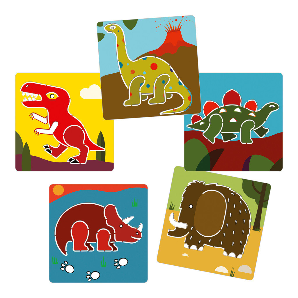Rajzsablonok - Dínók - Dinosaurs – alternatív kép 1