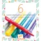 Djeco 6 csillámtoll - 6 glitter markers, 3–5 év, Többszínű