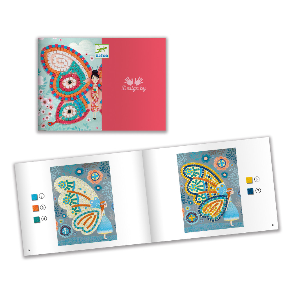 Mozaikkép készítés - Pillangók - Butterflies – alternatív kép 2