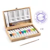 Djeco Művészeti műhely - Festő készlet - 12 Gouaches - Artist’s box, 3–5 év, Többszínű