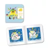 Djeco Matricázó képkészítés - Tengeri lények - Sea creatures, 3–5 év, Többszínű