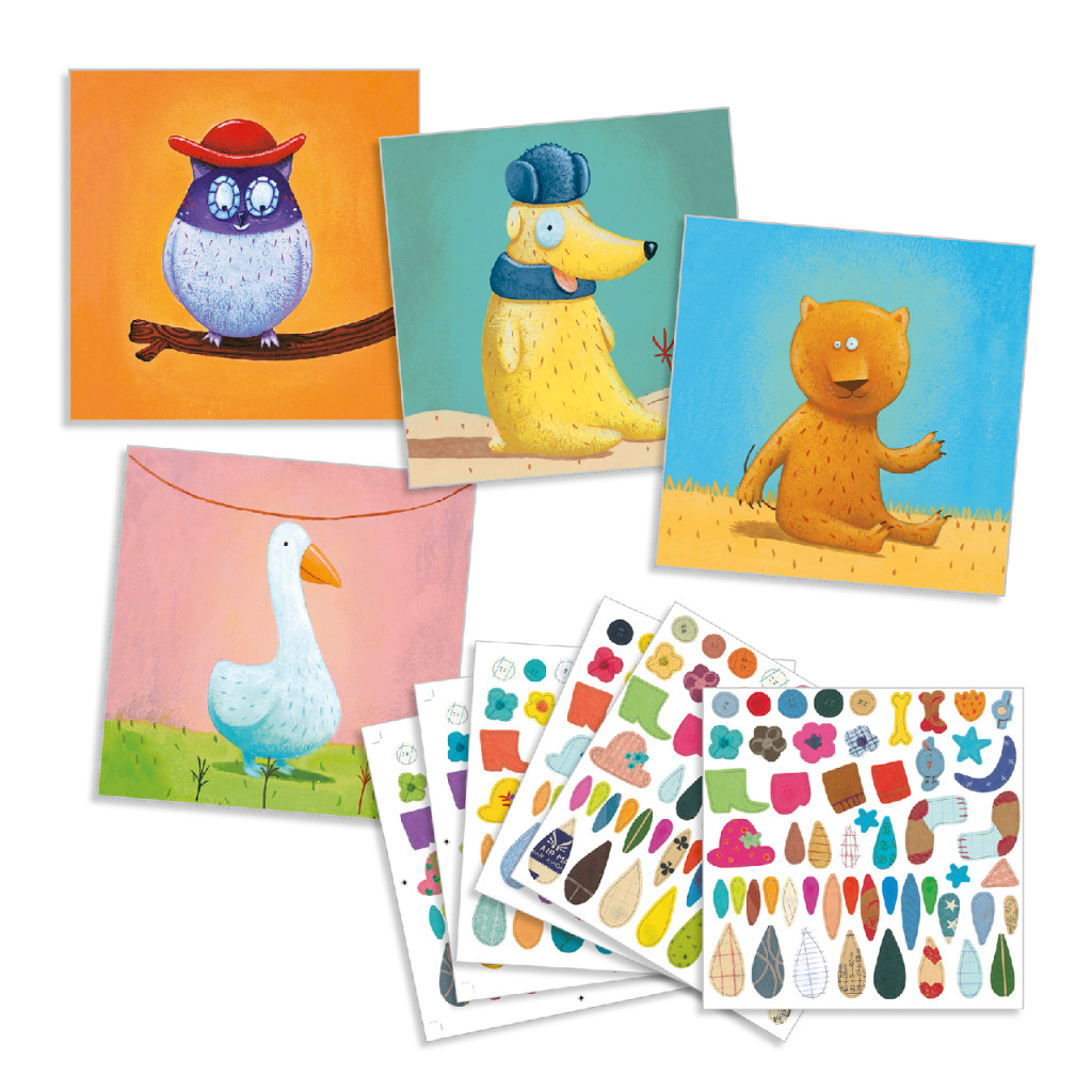 Matricázó képkészítés - Alkoss állatokat! - Create animals – alternatív kép 2