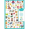 Djeco Matricák - 1000 matrica - 1000 stickers for little ones, 3–5 év, Többszínű