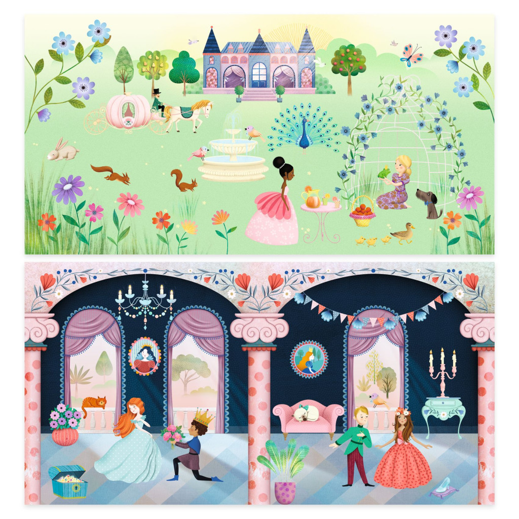 Matricázó képkészítés - Élet a kastélyban - Life in the castle – alternatív kép 3