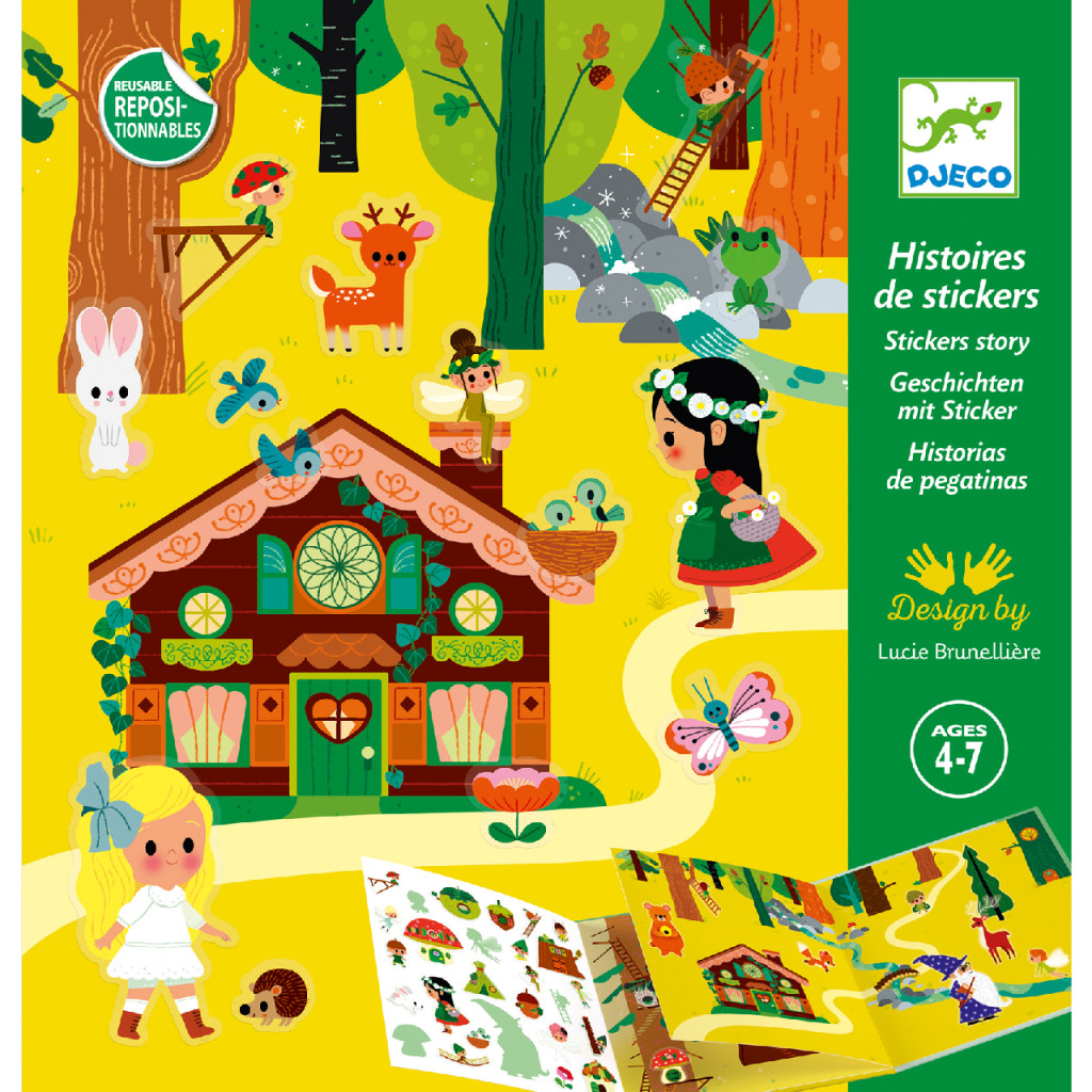 Matricás meseszövés - A varázslatos erdő - The magical forest – fő nézet